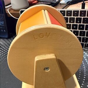 Lovevery Spinning Rainbow Wooden Drum (Senser Play Kit Months 5-6)